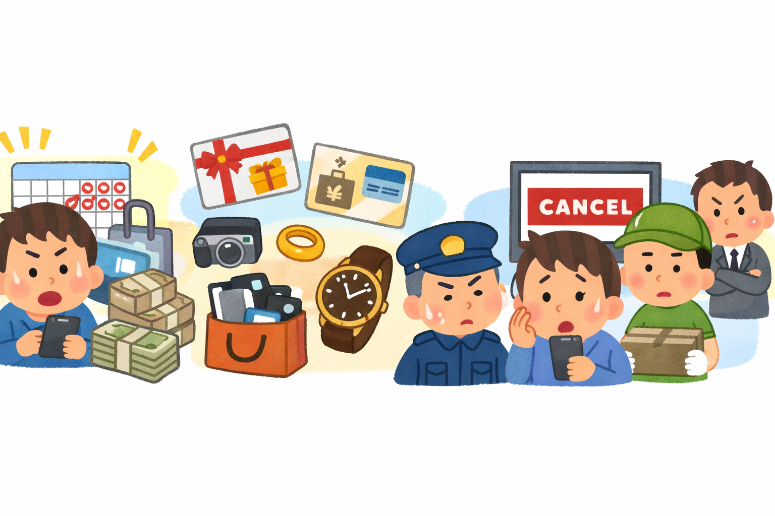 キャリア決済の現金化がバレる不安と規約・仕組みから判断軸を整理するイメージ